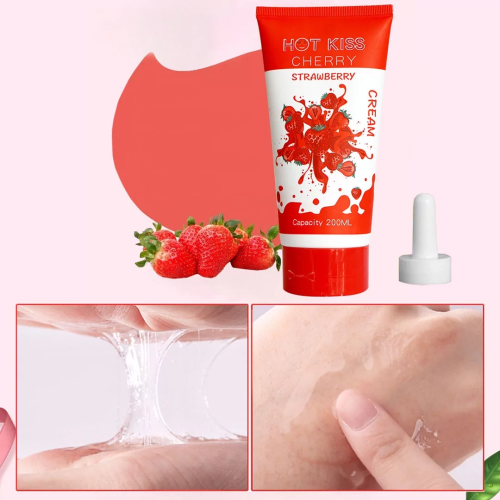 Лубрикант на водній основі - Hot Kiss Cherry Cream ❤️