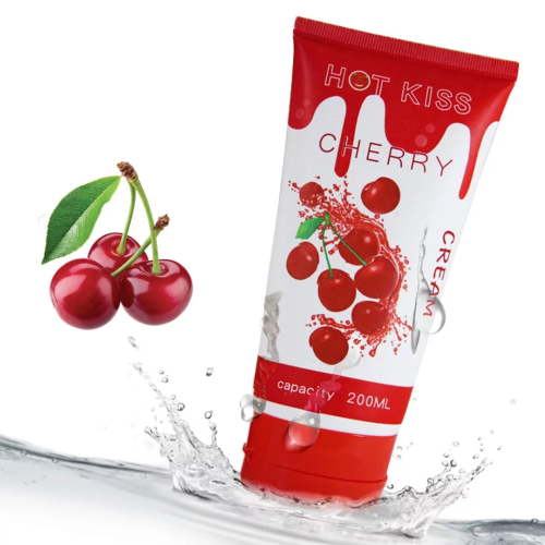 Лубрикант на водній основі - Hot Kiss Cherry Cream ❤️